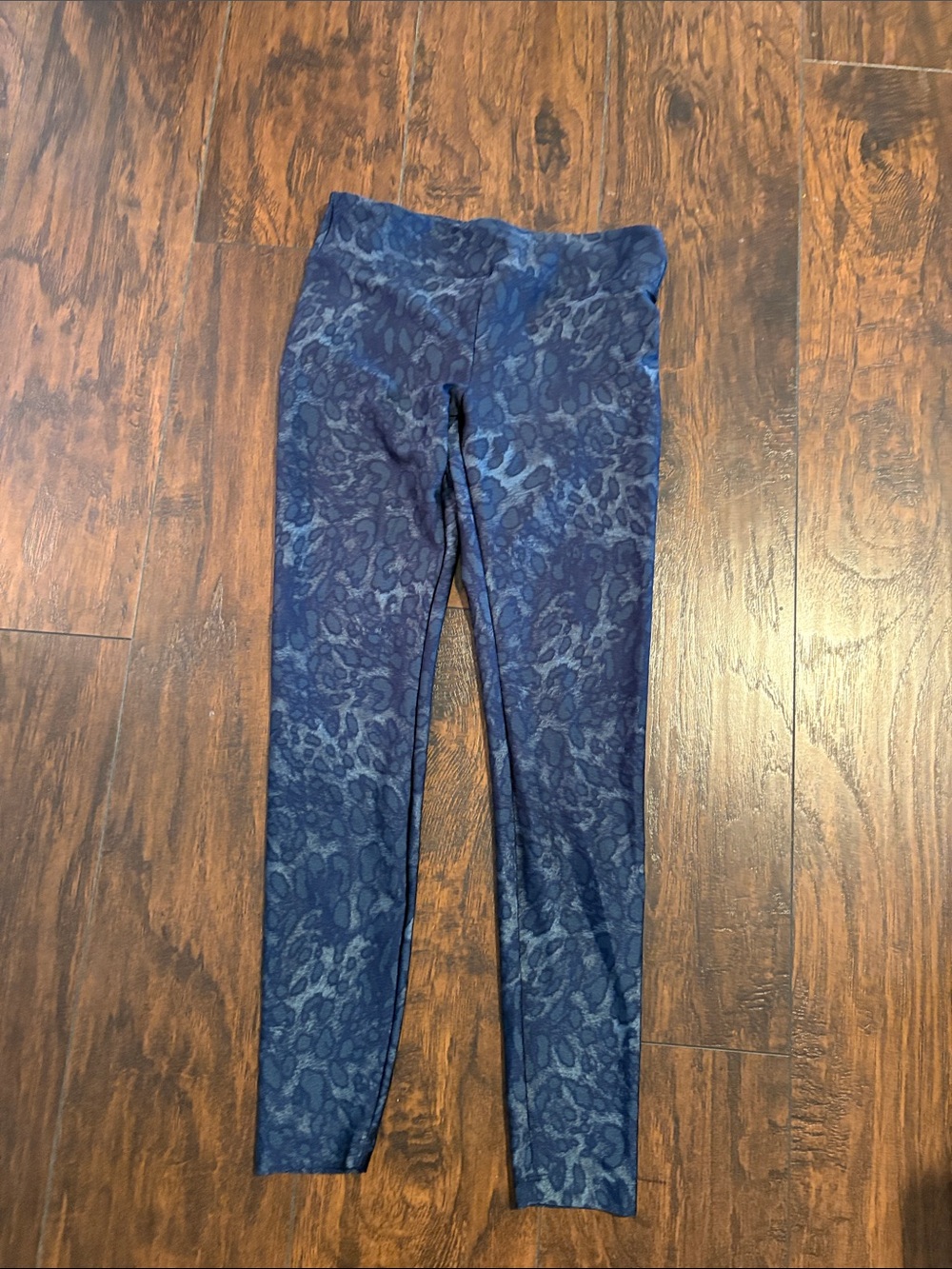 Koral Navy Blue Animal Print Leggings